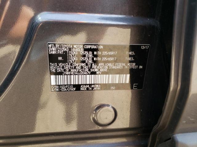 Photo 10 from auction – 2018 TOYOTA RAV4 ADVEN with VIN JTMRFREV4JJ204679
