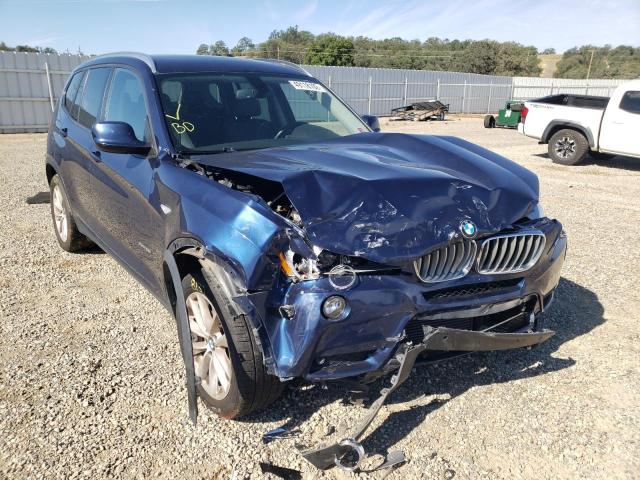 Photo 1 from auction – 2013 BMW X3 XDRIVE2 with VIN 5UXWX9C57D0A27950