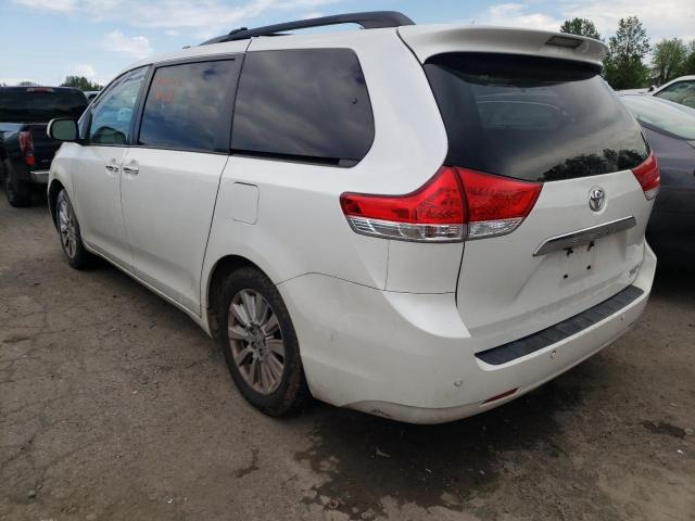 Photo 3 from auction – 2012 TOYOTA SIENNA XLE with VIN 5TDDK3DC4CS036339