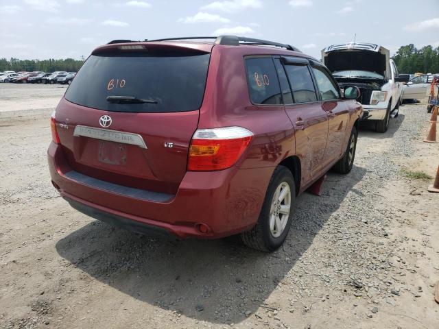 Photo 4 from auction – 2008 TOYOTA HIGHLANDER with VIN JTEDS41A782042378