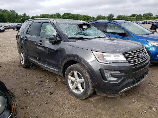 FORD EXPLORER X 2017 with VIN 1FM5K8D8XHGE22015 - Photo from auction