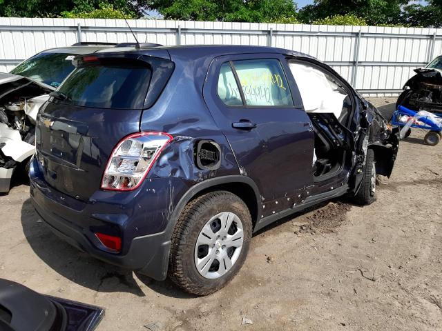 Photo 4 from auction – 2019 CHEVROLET TRAX LS with VIN 3GNCJKSB2KL114115