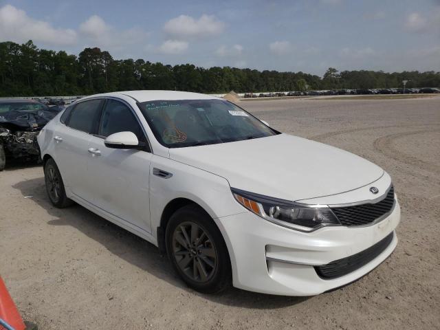 KIA OPTIMA LX 2016 with VIN KNAGT4L33G5076924 - Photo from auction