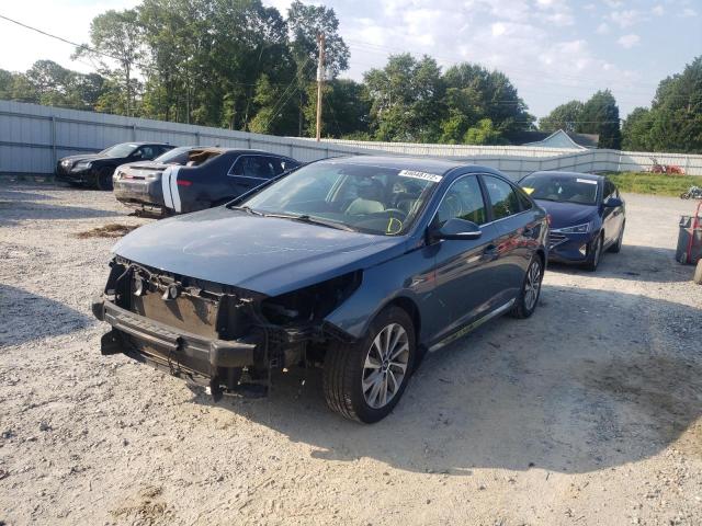 Photo 2 from auction – 2016 HYUNDAI SONATA SPO with VIN 5NPE34AF3GH435552
