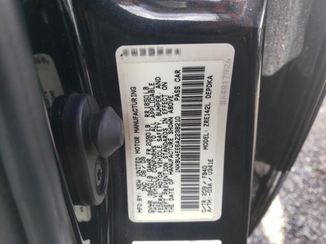 Photo 10 from auction – 2010 TOYOTA COROLLA BA with VIN 1NXBU4EE6AZ238210