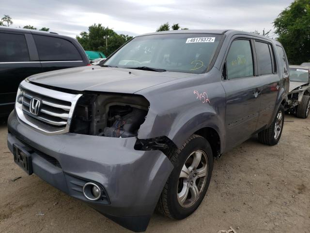 Photo 2 from auction – 2012 HONDA PILOT EXL with VIN 5FNYF4H54CB027457