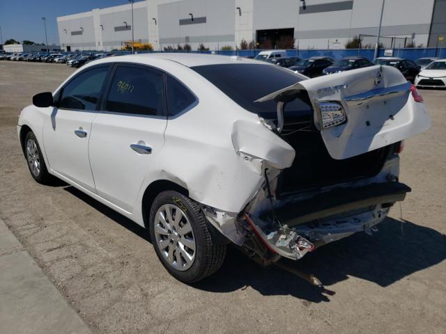 Photo 3 from auction – 2015 NISSAN SENTRA S with VIN 3N1AB7AP1FL649033