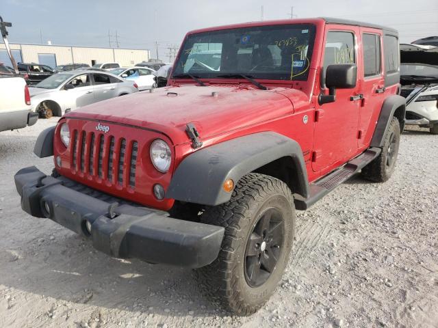 Photo 2 from auction – 2014 JEEP WRANGLER U with VIN 1C4HJWDG6EL263853
