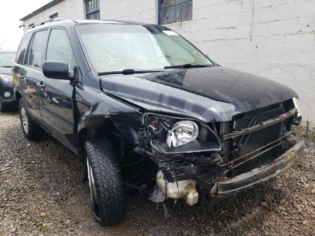 HONDA PILOT EXL 2005 with VIN 2HKYF186X5H535850 - Photo from auction