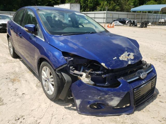 FORD FOCUS SEL 2012 with VIN 1FAHP3H22CL337882 - Photo from auction
