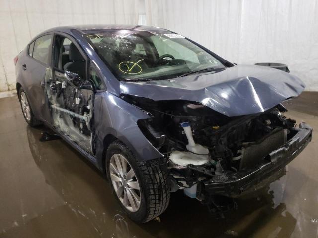 KIA FORTE LX 2015 with VIN KNAFX4A67F5256290 - Photo from auction