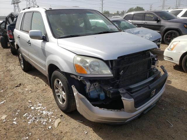 HONDA PILOT EXL 2005 with VIN 5FNYF18605B001285 - Photo from auction
