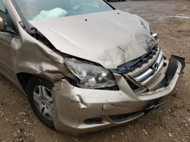 Photo 9 from auction – 2007 HONDA ODYSSEY EX with VIN 5FNRL38407B039531
