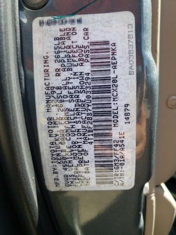 Photo 10 from auction – 2000 TOYOTA AVALON XL with VIN 4T1BF28B7YU033294