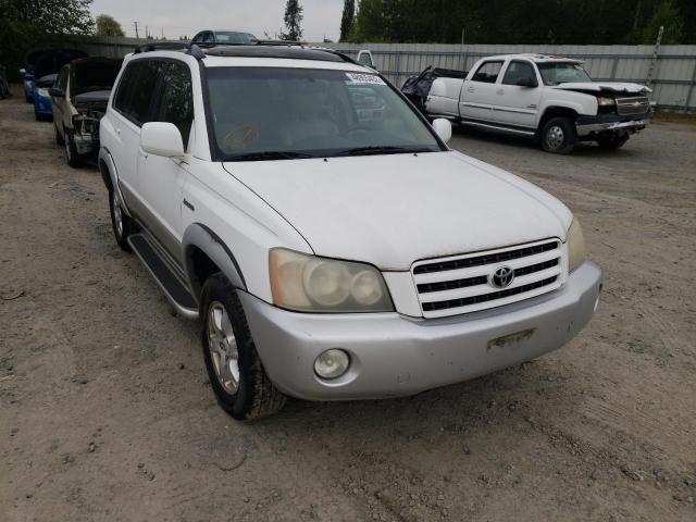 TOYOTA HIGHLANDER 2003 with VIN JTEHF21A730107874 - Photo from auction