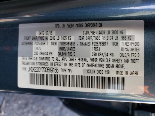 Photo 10 from auction – 2016 MAZDA CX-5 TOURI with VIN JM3KE2CY7G0689155