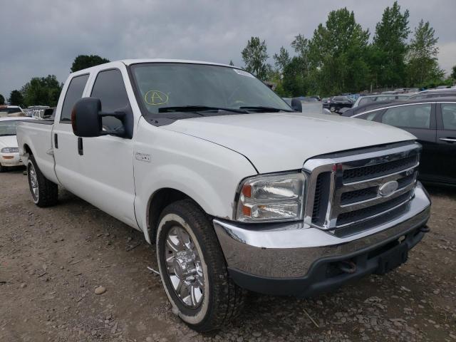 FORD F250 SUPER 2005 with VIN 1FTSW20575EA99764 - Photo from auction