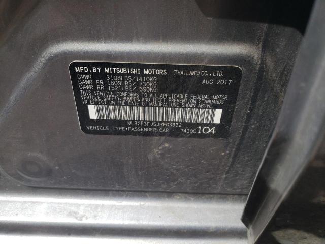 Photo 10 from auction – 2018 MITSUBISHI MIRAGE G4 with VIN ML32F3FJ5JHF03332