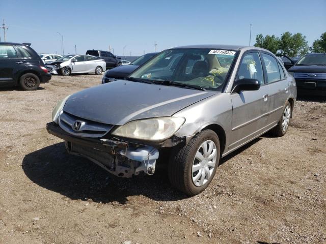 Photo 2 from auction – 2004 HONDA CIVIC LX with VIN JHMES16574S001969