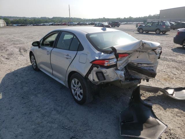 Photo 3 from auction – 2022 TOYOTA COROLLA LE with VIN 5YFEPMAE9NP323642