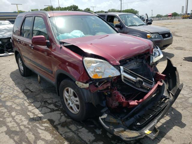 HONDA CR-V EX 2004 with VIN SHSRD78864U216093 - Photo from auction