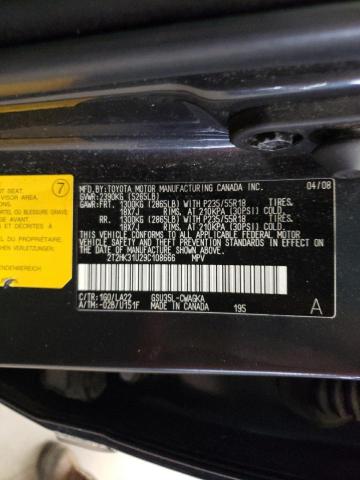 Photo 10 from auction – 2009 LEXUS RX 350 with VIN 2T2HK31U29C108666