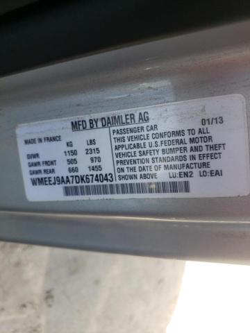 Photo 10 from auction – 2013 SMART FORTWO with VIN WMEEJ9AA7DK674043