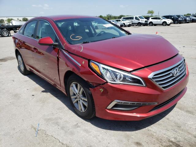 HYUNDAI SONATA SE 2015 with VIN 5NPE24AF1FH227932 - Photo from auction