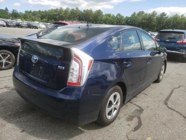 Photo 4 from auction – 2012 TOYOTA PRIUS with VIN JTDKN3DU9C1551003