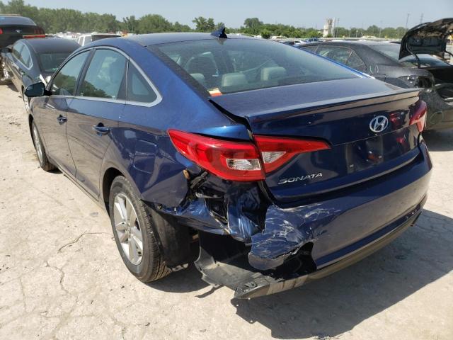 Photo 3 from auction – 2016 HYUNDAI SONATA SE with VIN 5NPE24AF7GH352144