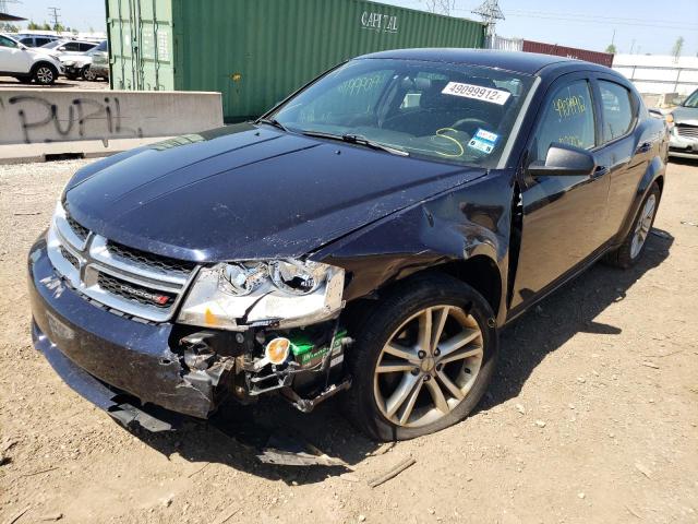 Photo 2 from auction – 2012 DODGE AVENGER SE with VIN 1C3CDZAG5CN314563