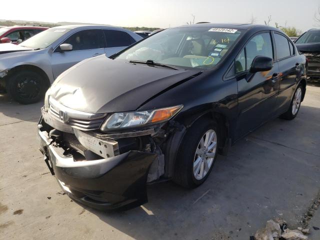 Photo 2 from auction – 2012 HONDA CIVIC EX with VIN 2HGFB2F82CH310522