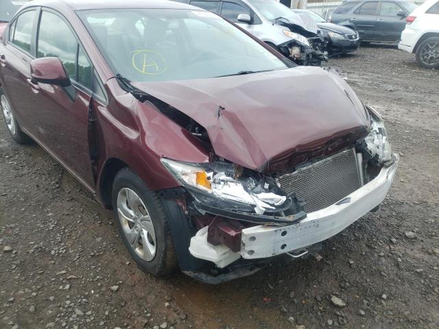 Photo 9 from auction – 2013 HONDA CIVIC LX with VIN 2HGFB2F56DH595958