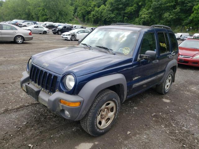 Photo 2 from auction – 2004 JEEP LIBERTY SP with VIN 1J4GL48K74W106042