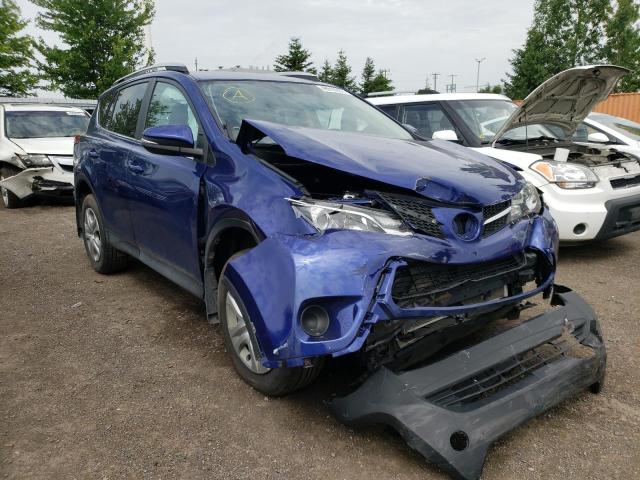 TOYOTA RAV4 LE 2015 with VIN 2T3BFREV4FW275553 - Photo from auction