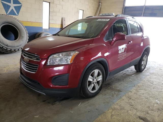 Photo 2 from auction – 2015 CHEVROLET TRAX 1LT with VIN KL7CJRSB6FB102829