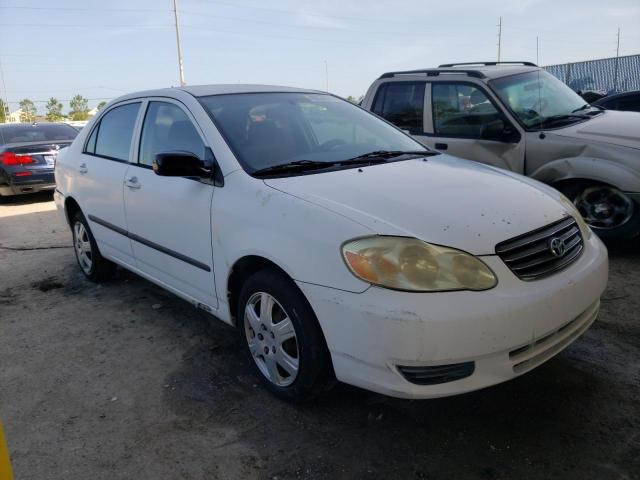 TOYOTA COROLLA CE 2003 with VIN 1NXBR32E63Z173491 - Photo from auction