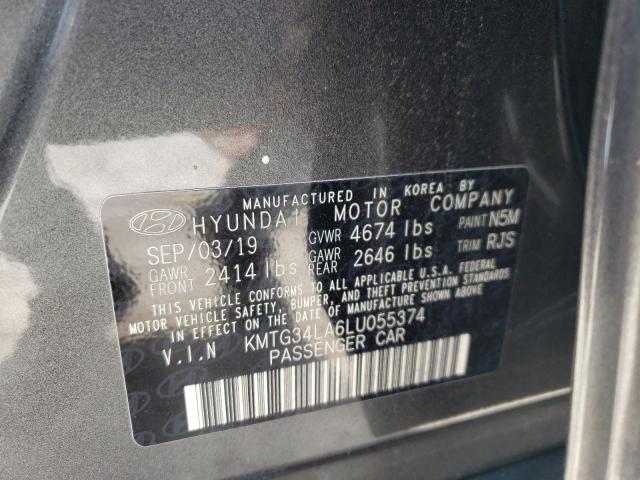 Photo 10 from auction – 2020 GENESIS G70 ELITE with VIN KMTG34LA6LU055374