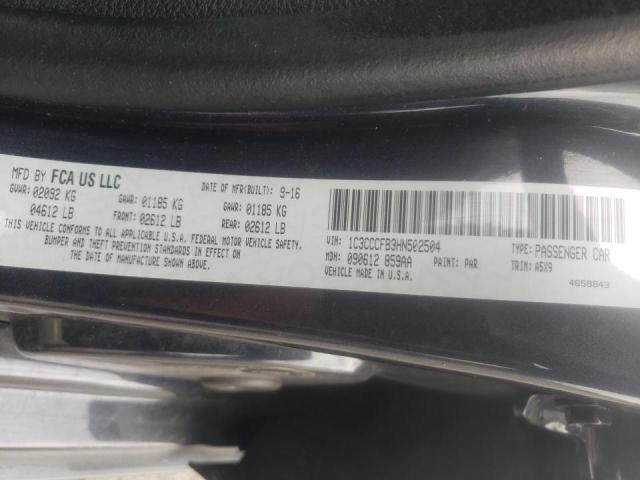 Photo 10 from auction – 2017 CHRYSLER 200 LX with VIN 1C3CCCFB3HN502504