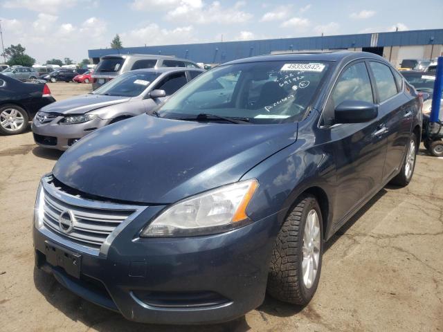 Photo 2 from auction – 2014 NISSAN SENTRA with VIN 3N1AB7AP9EL691982