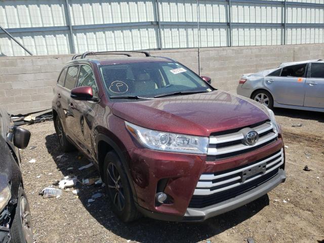 TOYOTA HIGHLANDER 2018 مع رقم تعريف المركبة 5TDJZRFH9JS882117 - صورة من المزاد
