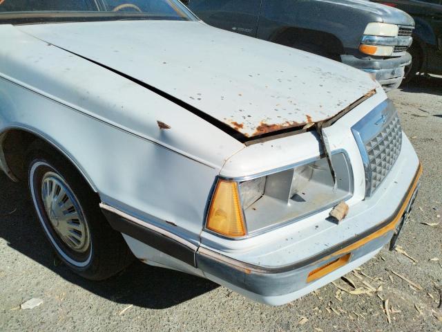 Photo 9 from auction – 1984 FORD THUNDERBIR with VIN 1FABP463XEA116665
