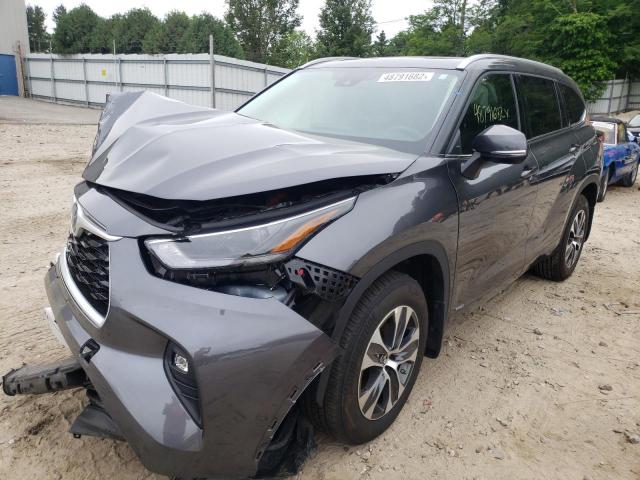 Photo 2 from auction – 2022 TOYOTA HIGHLANDER with VIN 5TDGBRCH6NS538754