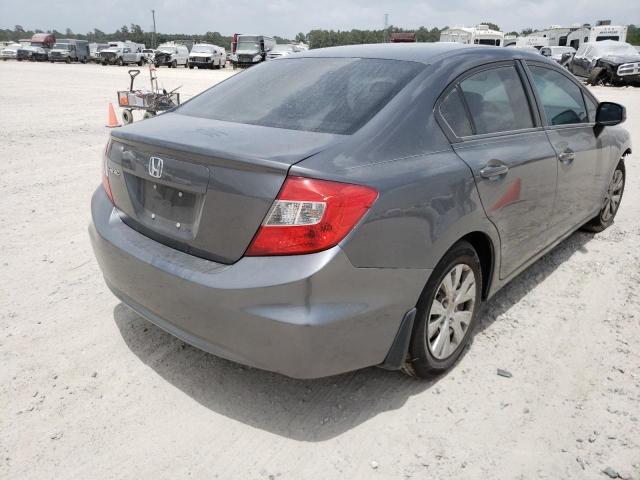 Photo 4 from auction – 2012 HONDA CIVIC LX with VIN 2HGFB2F50CH304661