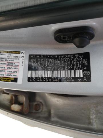 Photo 10 from auction – 2008 TOYOTA COROLLA CE with VIN 2T1BR32EX8C923905