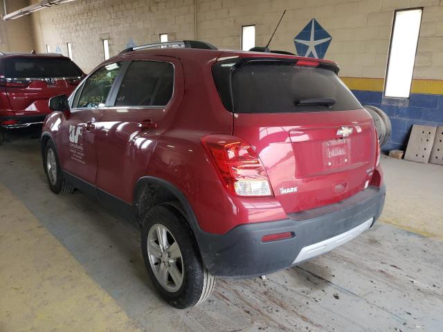 Photo 3 from auction – 2015 CHEVROLET TRAX 1LT with VIN KL7CJRSB6FB102829
