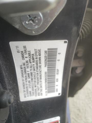 Photo 10 from auction – 2011 HONDA CIVIC EX with VIN 2HGFA1F89BH542269