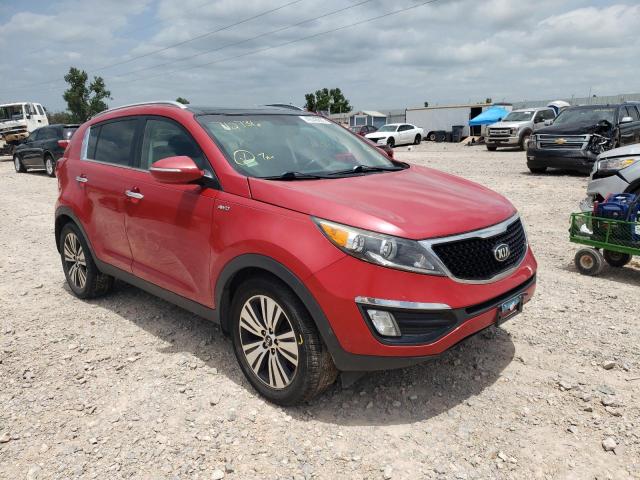 KIA SPORTAGE E 2015 with VIN KNDPCCAC2F7712736 - Photo from auction