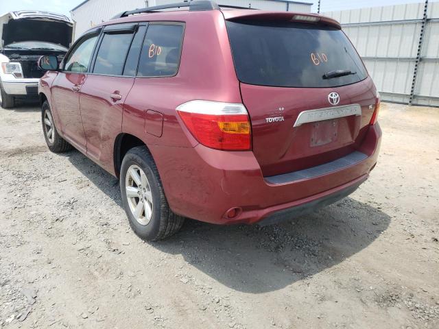 Photo 3 from auction – 2008 TOYOTA HIGHLANDER with VIN JTEDS41A782042378