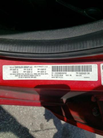 Photo 10 from auction – 2014 DODGE AVENGER SE with VIN 1C3CDZAB0EN234742
